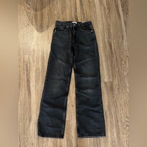 Zara Mid Rise Full Length Jeans